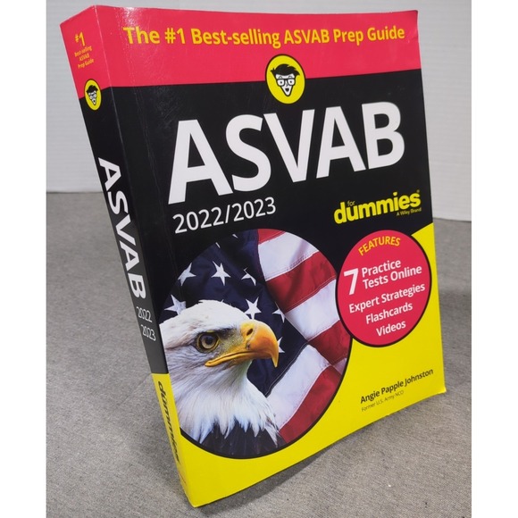 Other - ASVAB For Dummies‎ 2022-2023 + Online Practice Tests, Video, Flashcards